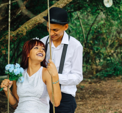 Happy couple